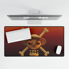 Load image into Gallery viewer, Luffy Jolly Roger 3D 4K Mouse Pad (Desk Mat)
