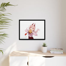 Load image into Gallery viewer, Anime Chainsaw Man Canvas Framed Art Print
