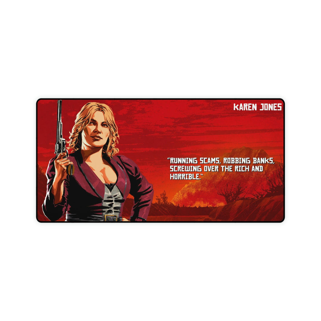 Karen Jones Mouse Pad (Desk Mat)