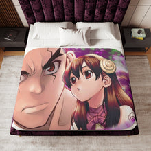 Load image into Gallery viewer, Anime Dr. Stone Sherpa Blanket
