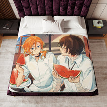 Load image into Gallery viewer, Anime Bungou Stray Dogs Sherpa Blanket
