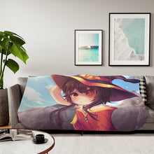 Load image into Gallery viewer, Anime KonoSuba - God’s blessing on this wonderful world!! Sherpa Blanket
