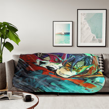 Load image into Gallery viewer, Tengen Toppa Gurren Lagann Sherpa Blanket
