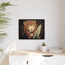 Load image into Gallery viewer, Raphtalia chan Canvas Framed Art Print
