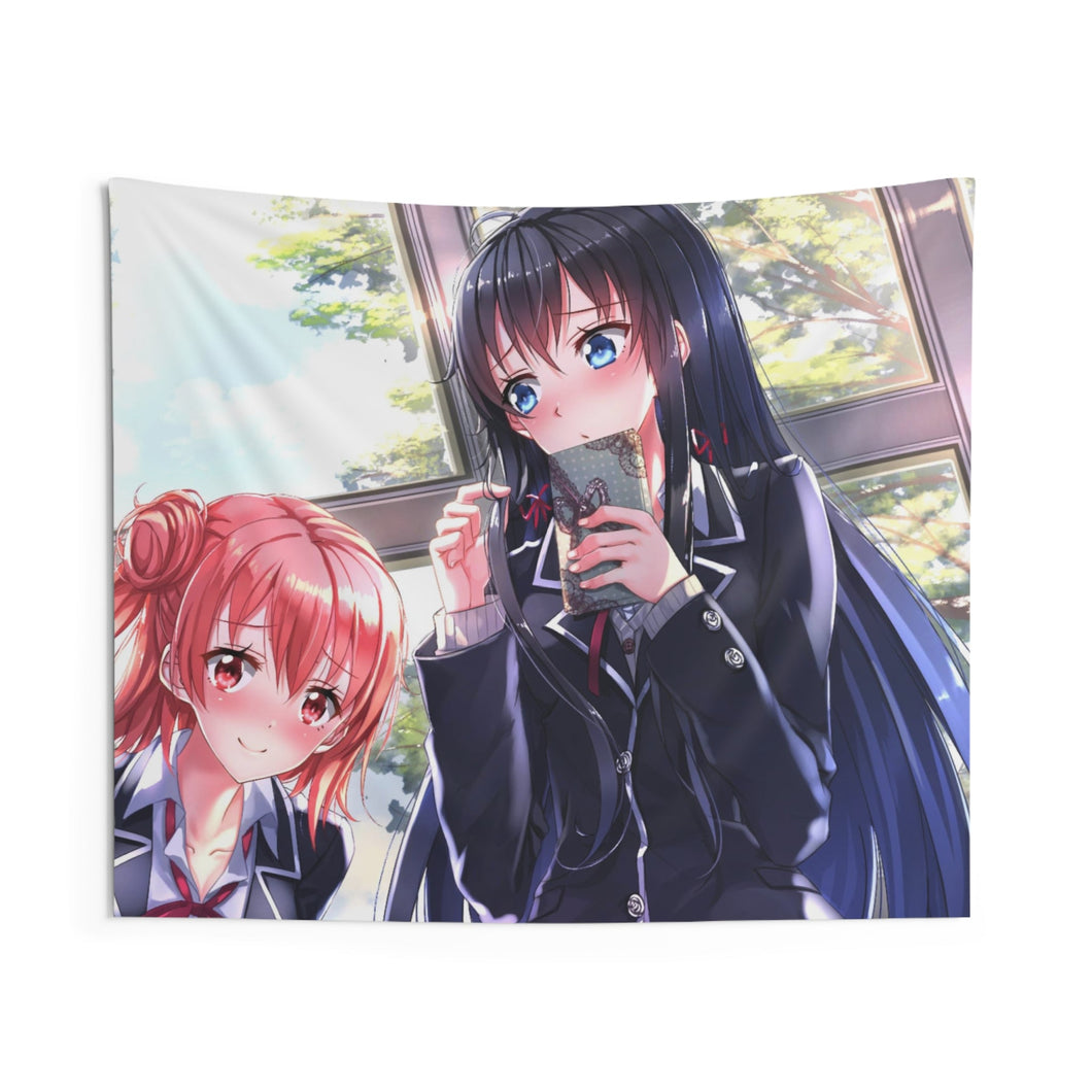 My Teen Romantic Comedy SNAFU Yukino Yukinoshita, Yui Yuigahama Indoor Wall Tapestry