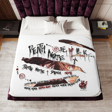 Load image into Gallery viewer, Death Note Sherpa Blanket
