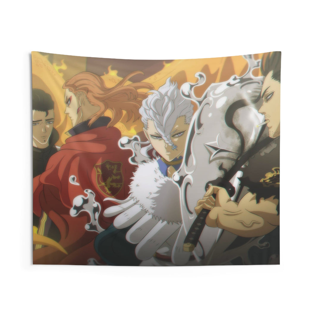 Black Clover Indoor Wall Tapestry