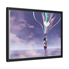 Load image into Gallery viewer, Anime Spirited Away Canvas Framed Art Print
