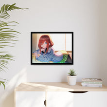 Load image into Gallery viewer, The Quintessential Quintuplets Miku Nakano Canvas Framed Art Print
