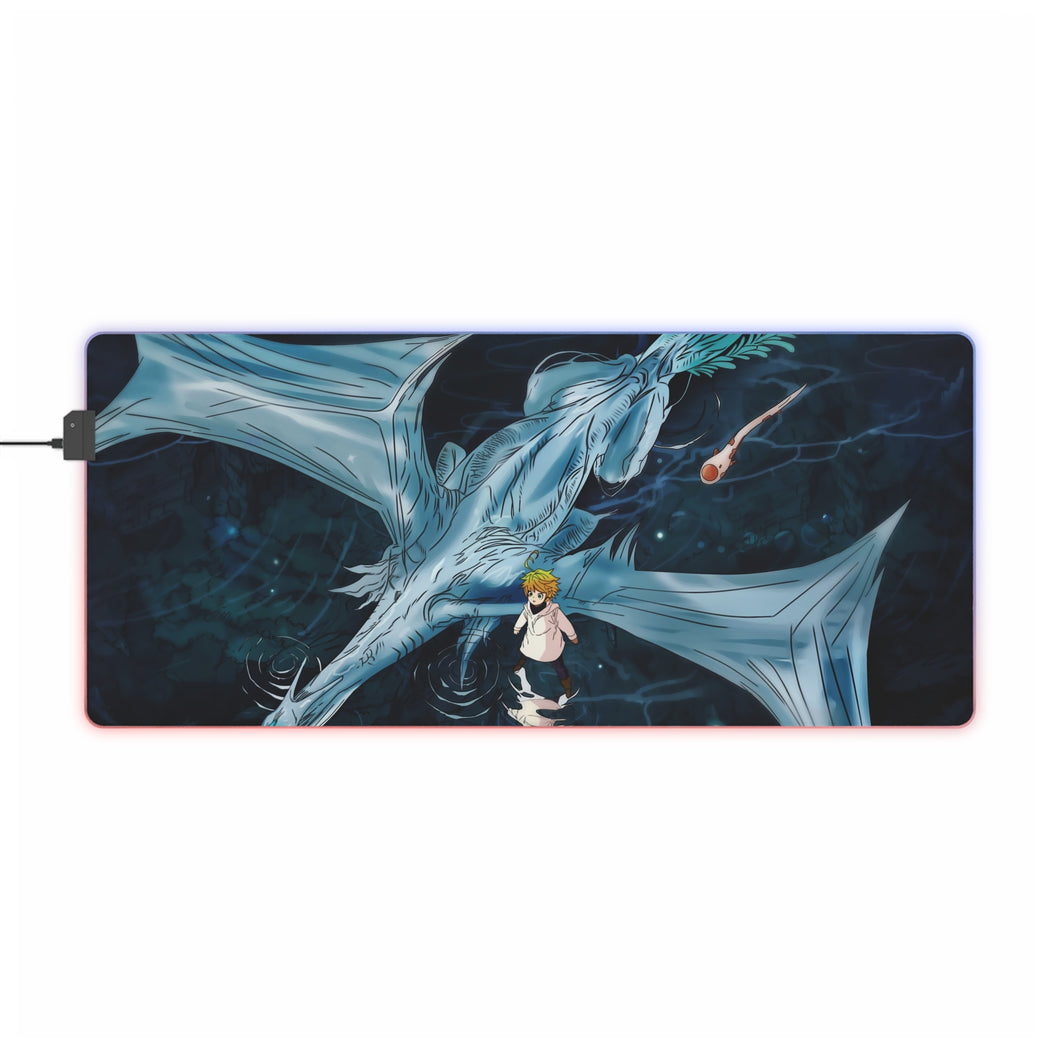 The Promised Neverland Emma RGB LED Mouse Pad (Desk Mat)