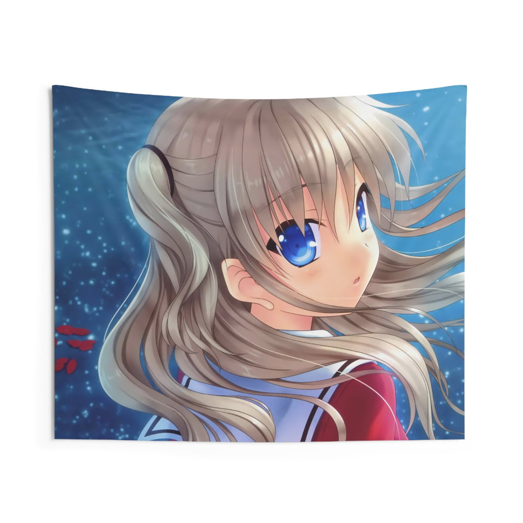 Nao Tomori looking back Indoor Wall Tapestry