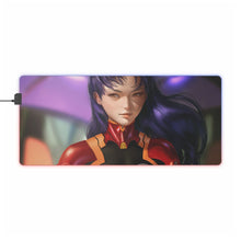 Load image into Gallery viewer, Neon Genesis Evangelion Misato Katsuragi RGB LED Mouse Pad (Desk Mat)
