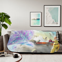 Load image into Gallery viewer, Saitama Vs Lord Boros Sherpa Blanket
