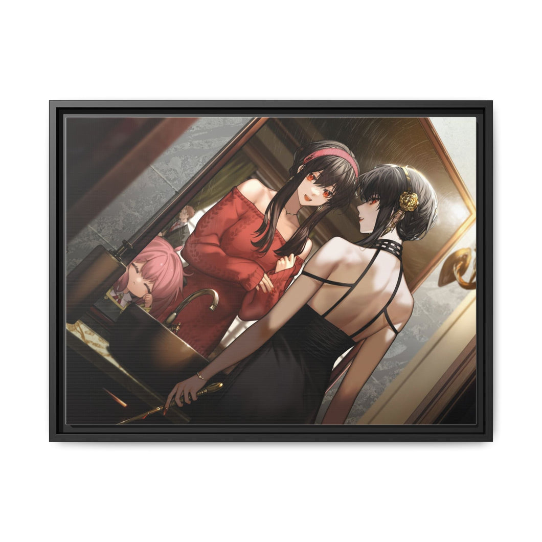 Anime Spy x Family Canvas Framed Art Print