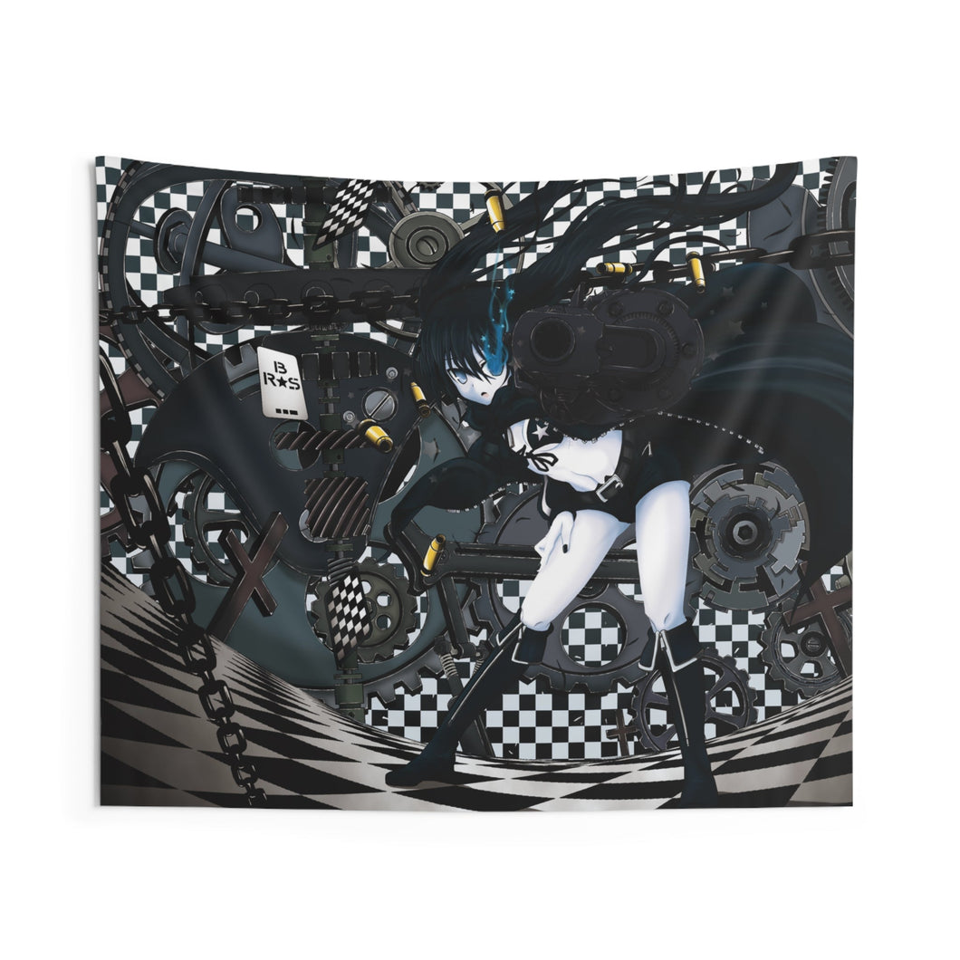 Black Rock Shooter Indoor Wall Tapestry