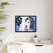 Load image into Gallery viewer, My Teen Romantic Comedy SNAFU Yukino Yukinoshita Canvas Framed Art Print
