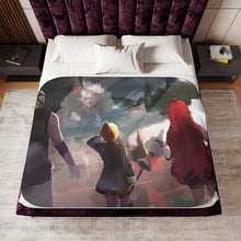 Load image into Gallery viewer, Mushoku Tensei: Jobless Reincarnation Rudeus Greyrat, Eris Boreas Greyrat Sherpa Blanket
