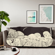 Load image into Gallery viewer, Haikyuu!! Karasuno Sherpa Blanket
