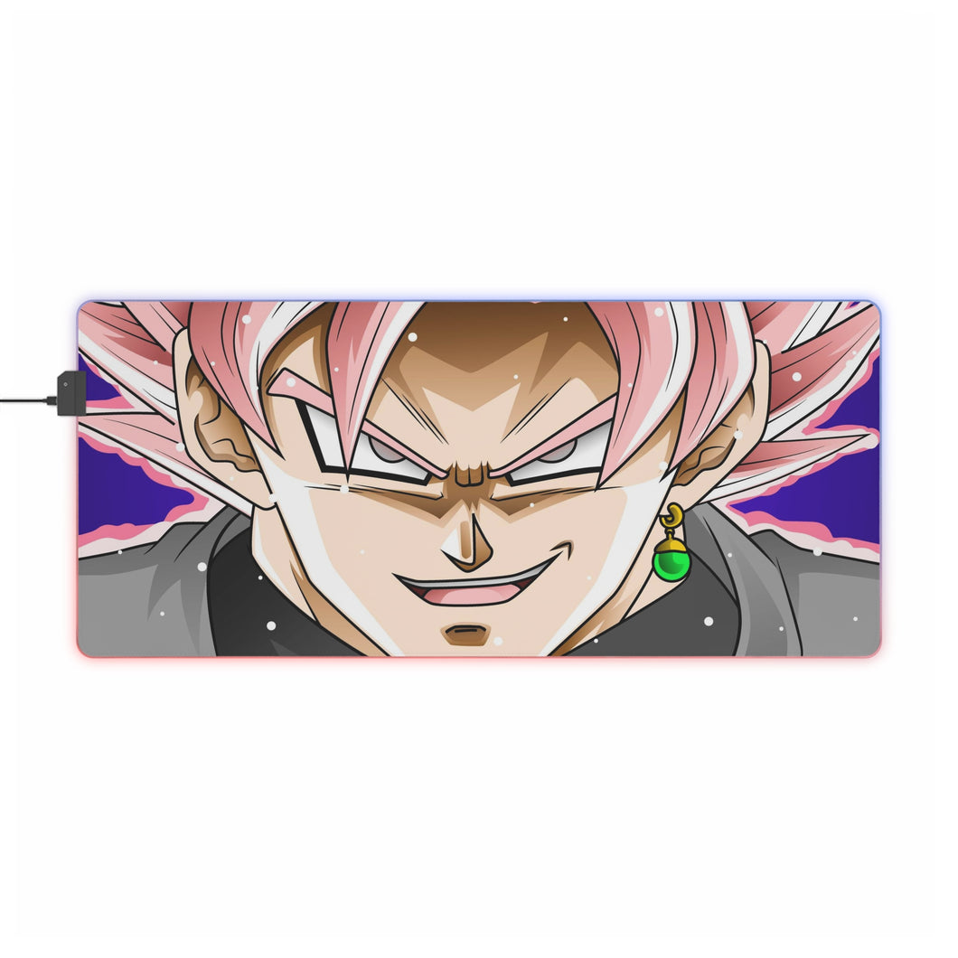 Black (Dragon Ball) RGB LED Mouse Pad (Desk Mat)
