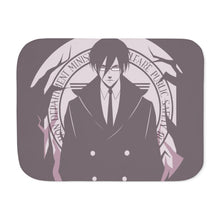 Load image into Gallery viewer, Nobuchika Ginoza Minimalist Sherpa Blanket
