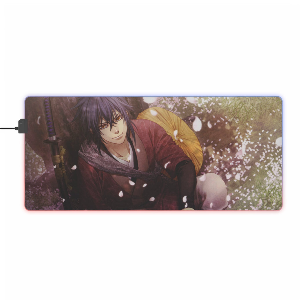Hakuouki Shinsengumi Kitan RGB LED Mouse Pad (Desk Mat)