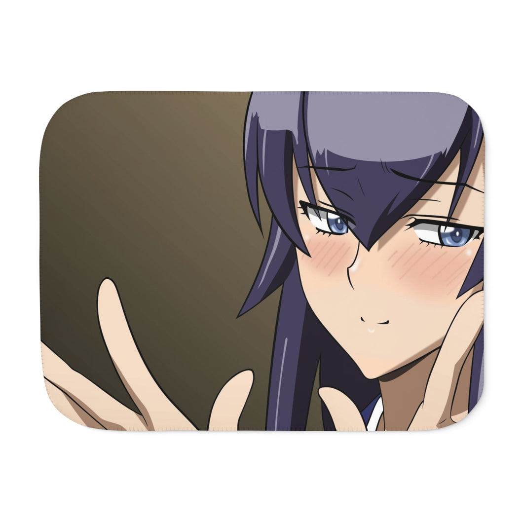 Highschool Of The Dead Sherpa Blanket