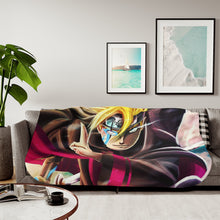 Load image into Gallery viewer, Anime Borutor Sherpa Blanket
