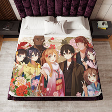 Load image into Gallery viewer, Anime Sword Art Online Sherpa Blanket
