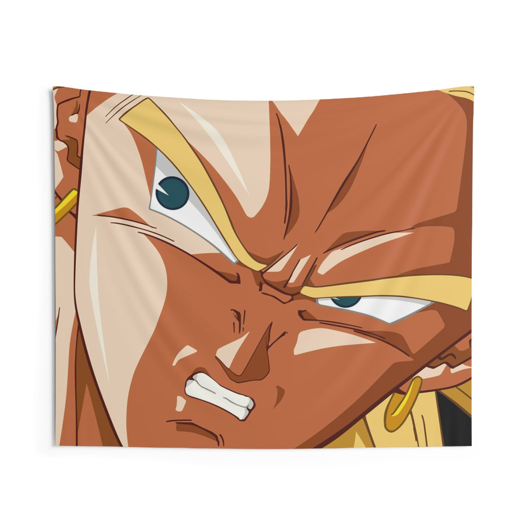 Broly Face Indoor Wall Tapestry