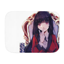 Load image into Gallery viewer, Kakegurui Yumeko Jabami Sherpa Blanket
