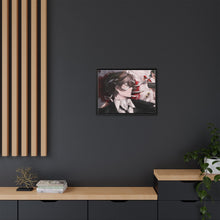 Load image into Gallery viewer, Osamu Dazai Canvas Framed Art Print
