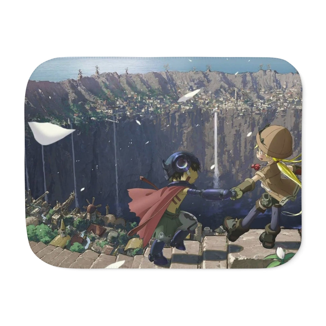 Anime Made In A Sherpa Blanket