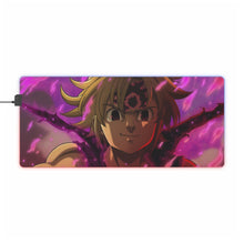 Load image into Gallery viewer, The Seven Deadly Sins Meliodas RGB LED Mouse Pad (Desk Mat)
