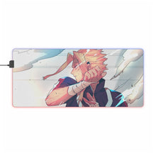 Load image into Gallery viewer, My Hero Academia All Might RGB LED Mouse Pad (Desk Mat)
