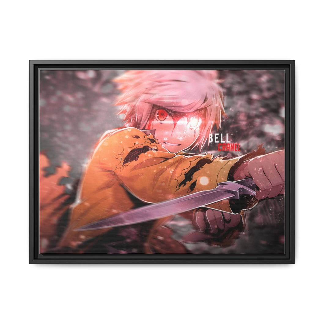 Anime Is It Wrong to Try to Pick Up Girls in a Dungeon? Canvas Framed Art Print