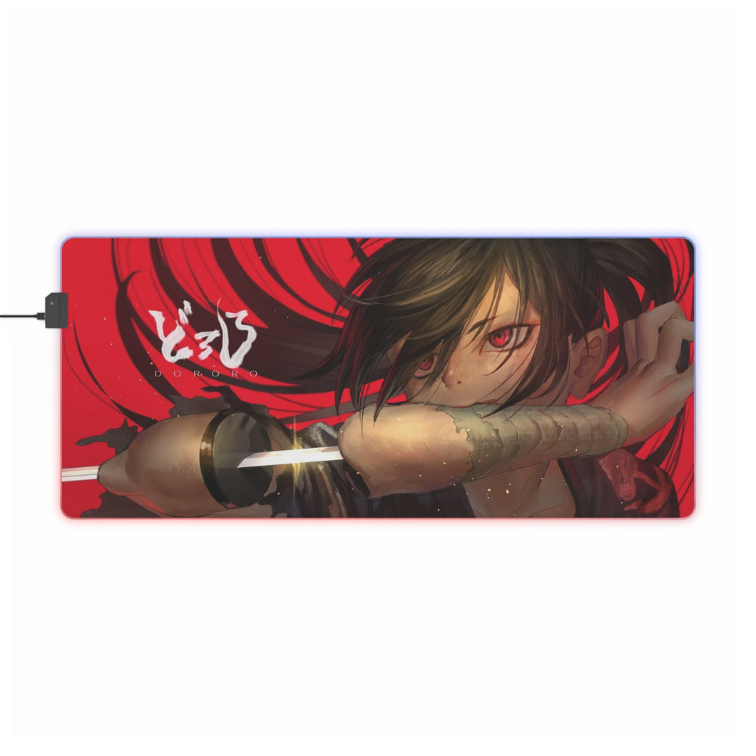 Hyakkimaru RGB LED Mouse Pad (Desk Mat)
