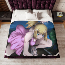 Load image into Gallery viewer, Anime Dr. Stone Sherpa Blanket
