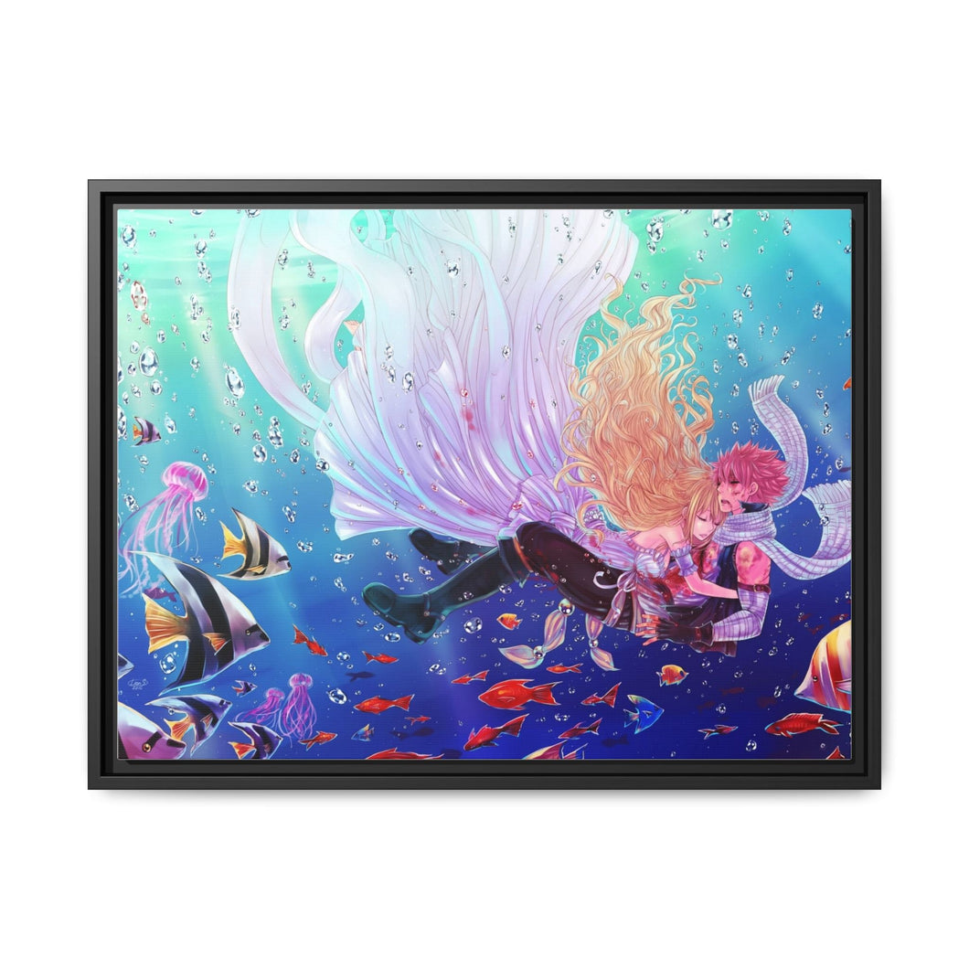 Anime Fairy Tail Canvas Framed Art Print