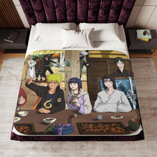Load image into Gallery viewer, Anime Naruto Sherpa Blanket
