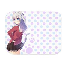 Load image into Gallery viewer, Nao Tomori Cat Style Sherpa Blanket
