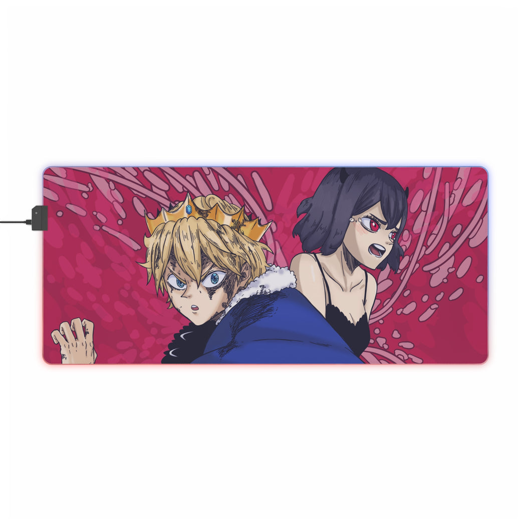 Anime Black Clover RGB LED Mouse Pad (Desk Mat)