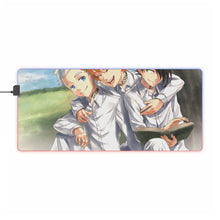 Load image into Gallery viewer, The Promised Neverland Ray, Norman, Emma RGB LED Mouse Pad (Desk Mat)
