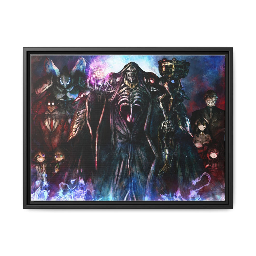 Anime Overlord Canvas Framed Art Print