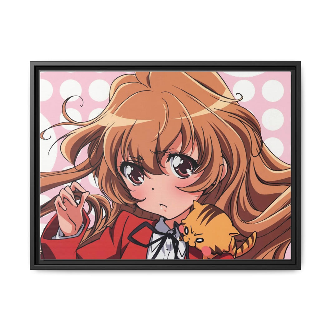 Anime Toradora! Canvas Framed Art Print