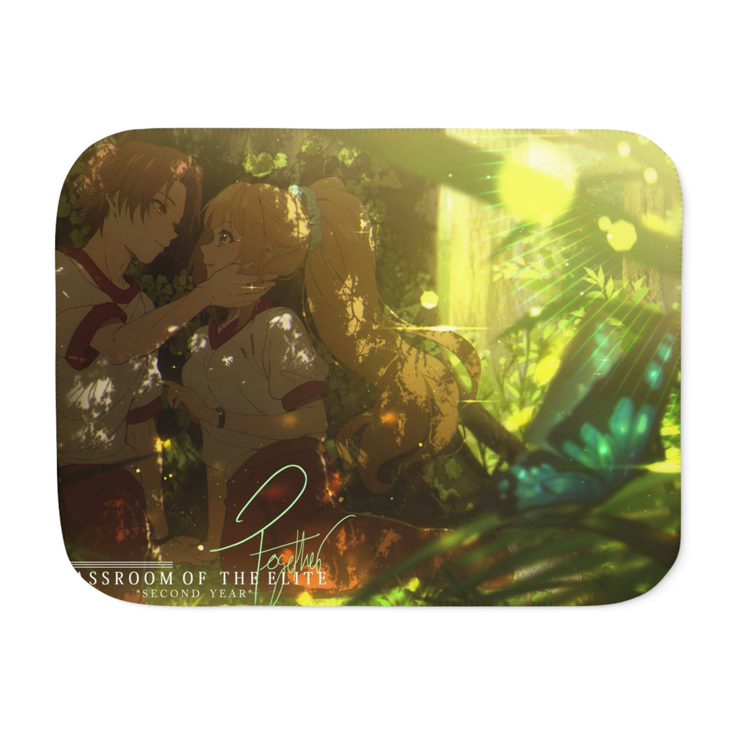 Anime Classroom of the Elite Sherpa Blanket