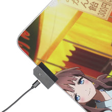 Load image into Gallery viewer, Accel World Kuroyukihime, Fuuko Kurasaki RGB LED Mouse Pad (Desk Mat)
