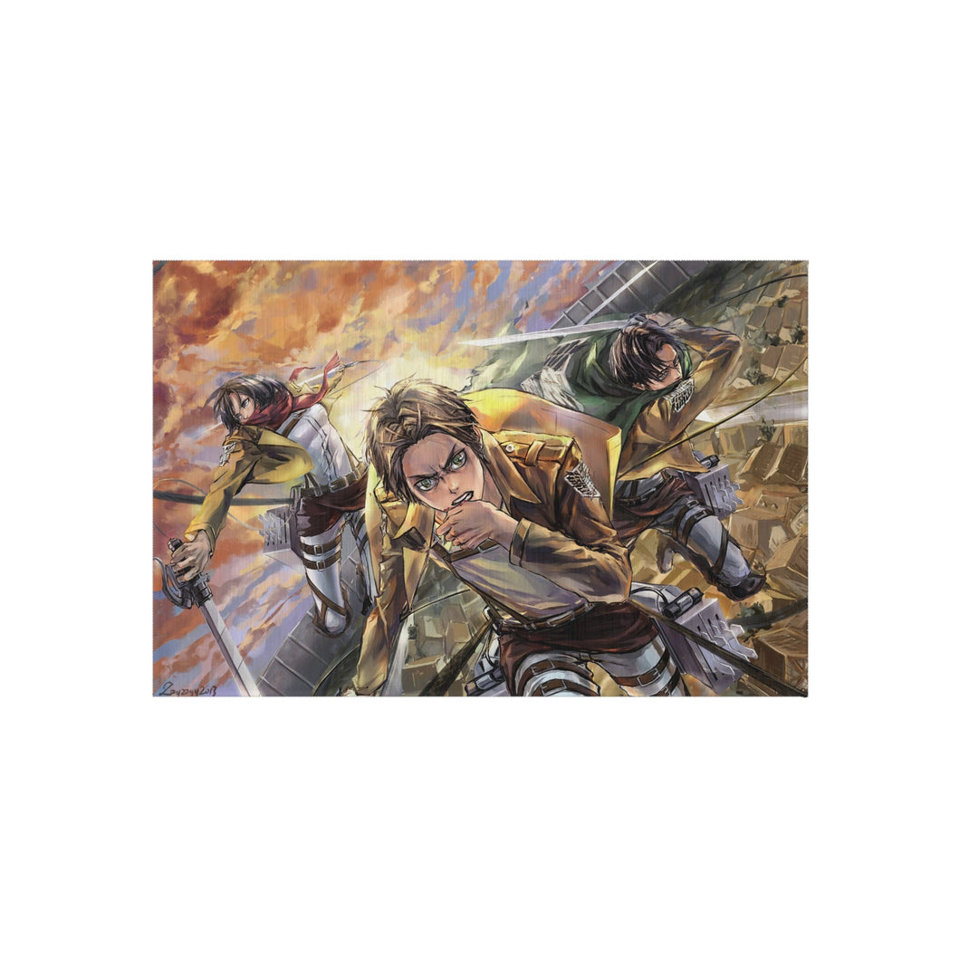 Anime Attack On Titan Rug