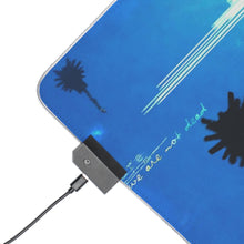 Load image into Gallery viewer, D.Gray-man Allen Walker RGB LED Mouse Pad (Desk Mat)
