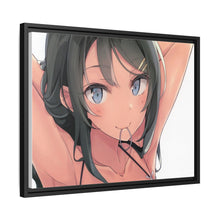 Load image into Gallery viewer, Rascal Does Not Dream Of Bunny Girl Senpai Canvas Framed Art Print

