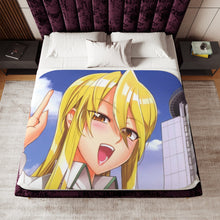 Load image into Gallery viewer, Highschool Of The Dead Sherpa Blanket
